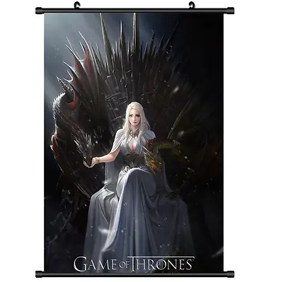 TV Show Game Of Thrones A Song Of Ice And Fire Wall Poster Scroll Cosplay 2648 • $2.99