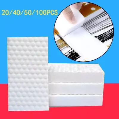 High Density Sponge Eraser Melamine Cleaner Upgraded Version Double Compressed • $20.99