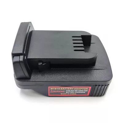 £18.60 • Buy Adapter For Metabo 18V Li-ion Battery Convert To For Milwaukee 18V Tools HL