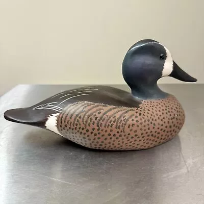 VTG Blue Winged Teal Duck Decoy Mary Carol Larimore BORING WATERFOWL Boring MD 2 • $68.95