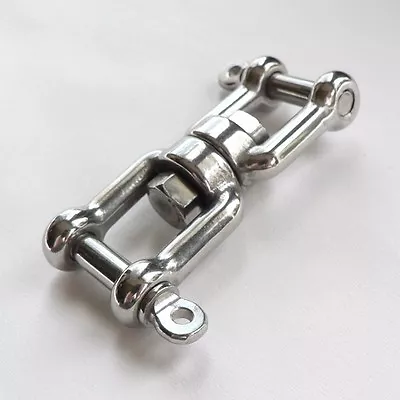 $13.99 • Buy 3/8  316 Stainless Steel Boat Anchor Connector Swivel Jaw - Jaw WLL 1,870 Lb