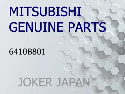 Mitsubishi Genuine BRACKET RR BUMPER SIDE LH Mirage 6410B801 OEM JDM • $43
