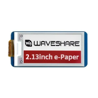 2.13inch E-Paper E-Ink Display For Raspberry Pi Pico 212×104 Red Black White SPI • $19.94