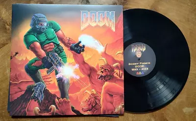 DOOM 1993 Bobby Prince Video Game Soundtrack Vinyl Limited LP 100 Copies Only! • $99.99