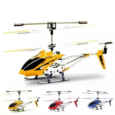 Original RC Syma S107G 3 Ch Remote Control Helicopter Light Toy Anti-Drop Air • $40.56