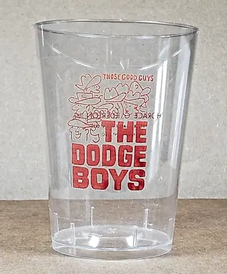 The Dodge Boys Horace Ilderton NC Dealer Plastic Promo  Cup Mopar 1968 69 70 71 • $44