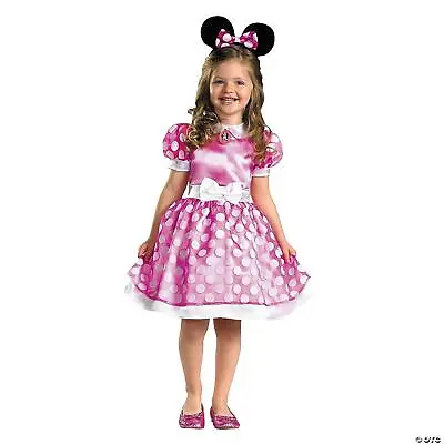 Pink Minnie Mouse Classic Child Toddler Costume - Multiple Sizes • $34.62