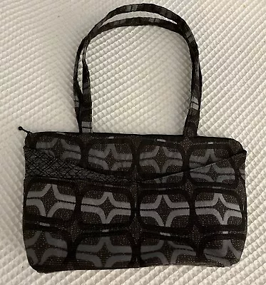 Maruca Purse Handmade Black Gray Pattern Handmade In Boulder CO 12.5 ×8.5  • $29.99