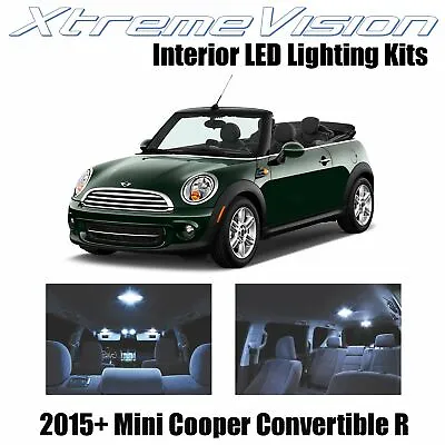 XtremeVision Interior LED For Mini Cooper Convertible R 15+ (10 PCS) Cool White • $10.99