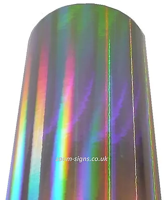 Holographic Iridescent Sticky Back Plastic Sign Vinyl Sticky Back Plastic • £4.99