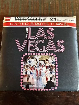 View-master Las Vegas The Strip Nevada 3 Reels GAF Vintage 1978 J17 • $15