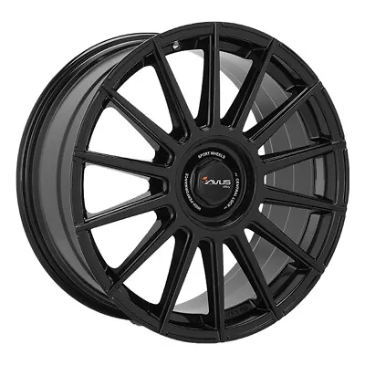 Alloy Wheel Avus Ac-m09 For Land Rover Discovery Sport 8.5x19 5x114.3 Black R9r • $641.30