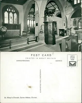 Dorset Cerne Abbas St Mary's Church Reala Photo  • £5.60