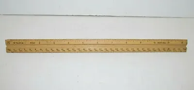 Vintage TELEDYNE Post 38CR-56A Hard Wood Drafting Engineer Ruler • $14.95