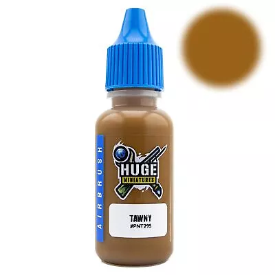 Huge Miniatures Airbrush Paint Tawny Acrylic Model Color – 17ml Bottle • $4.49