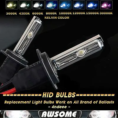 Two 35W 55W Xenon HID Kit 's Replacement Light Bulbs For Ford Contour E-350 • $15.77