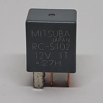 Original Honda Accord Rc-5102 Mitsuba Power Relay 5-pin 12v Gray Oem • $9.99