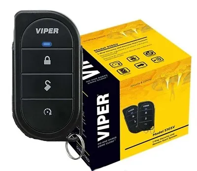 Viper Model 5105V 1-way Car Security And Remote Start System With One Remote • $79.99