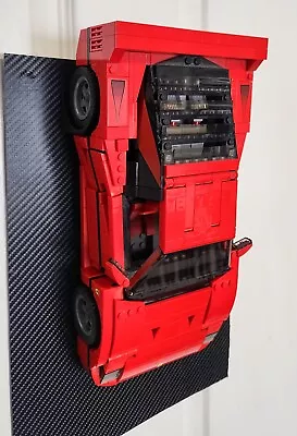 LEGO Creator Ferrari F40 10248 3D Printed Wall Mount • $24.95