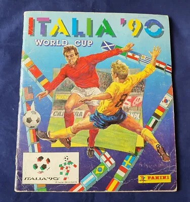 1990 Panini World Cup Italy 90 Kpl / Complete Sticker Album Int. V. Ok • £136.77