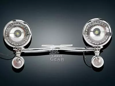$95.99 • Buy Passing Signals Light Bar For Yamaha V-Star 950 1100 1300 Classic Stryker