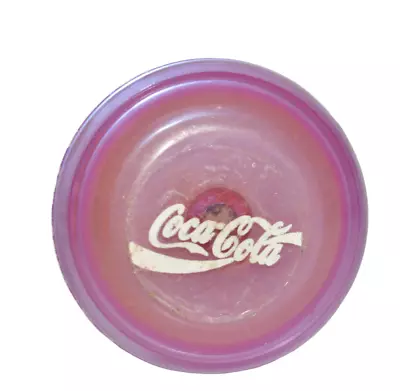 Vintage Very Rare Toy Mexican Coca Cola Yo-yo Translucence Purple • $19.99