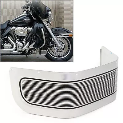 Front Fender Trim Skirt Chrome Fit Harley Touring Electra Glide FLHR 2014-2020 • $32.54