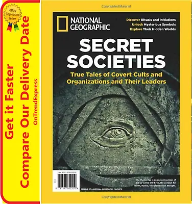 National Geographic Secret Societies True Tales Of Covert Cults & Their Leaders • $22.90