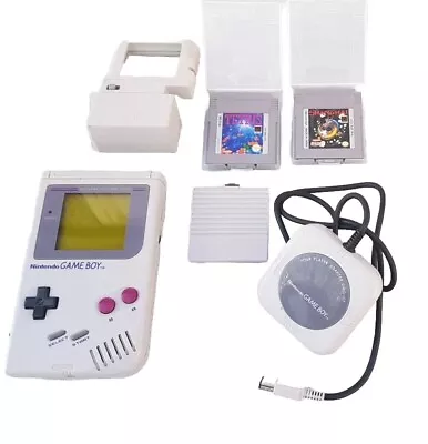 Nintendo GameBoy Original Console Handheld DMG-01 Tetris Shanghai Tested Working • £69.99