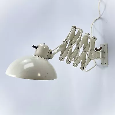 Original Kaiser Idell Lamp Scissors Lamp Wall Lamp Beige 1930er • $445.37