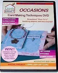 HOW TO Card Making Technique. Design And Print Jewellery Gift Card DVD/CD • £31.92