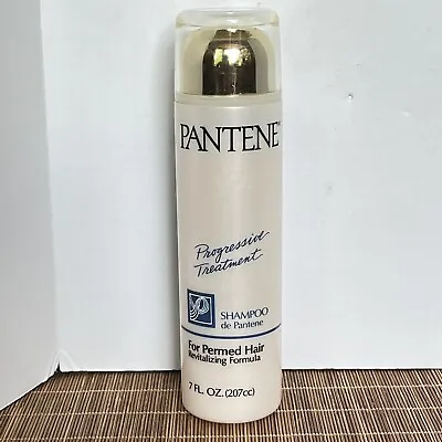 Vtg Pantene Progressive Treatment Shampoo Permed Hair Revitalizing 90's 7oz New • $44.99