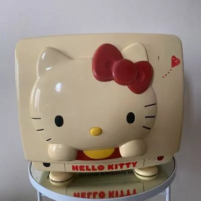 Sanrio Hello Kitty Retro CRT TV 14 Inches Very Rare Vintage White Japan Novelty • $859.66