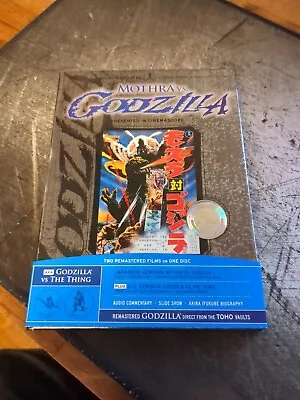 Mothra Vs. Godzilla (1964 Original + Japanese Versions) Toho DVD OOP Obi • $19.99