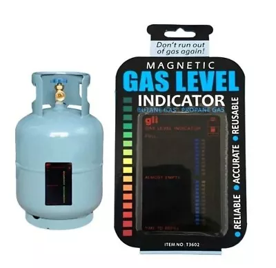 Magnetic Gauge Bottle Propane Butane Fuel Gas Tank Level Indicator LCD • $5.99