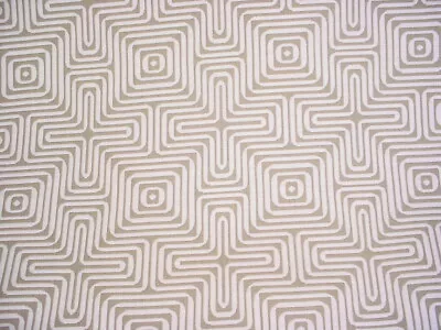 9-5/8 Schumacher 65323 Amazing Maze Mid-Century Modern Outdoor Upholstery Fabric • $438