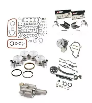 Fit 90-97 Nissan PicUp 2.4L KA24E ENGINE MASTER REBUILD KIT KING BEARING • $429.95