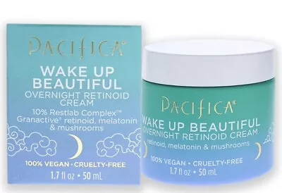 Pacifica Wake Up Beautiful Overnight Retinoid Face Cream 50ml 1.7 Oz Full Size • $19.50