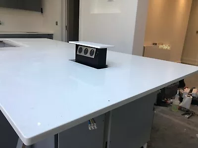 White Stellar Quartz Worktops  3000mm X650mm X 20mm -ONLY   £295 • £295