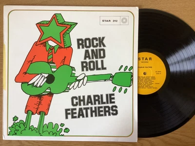 £22 • Buy Charlie Feathers - Rock And Roll - 12” Vinyl MONO LP -1974 Netherlands -Star 312