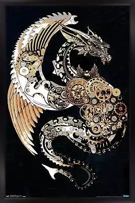 Steampunk Dragon 14x22 Poster • $54.99