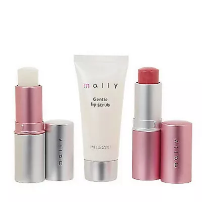 Mally Perfect Prep LIP SYSTEM  Includes: Lip Scrub Clear Balm Pink Balm • $9.99