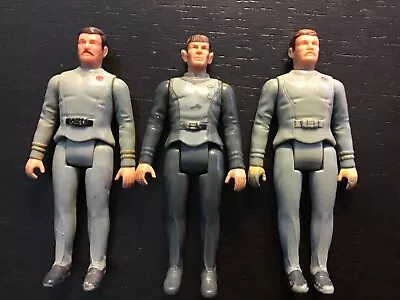 Vintage LOT 3 Star Trek Motion Picture 1979 Mego Action Figures Scotty Spock • $25