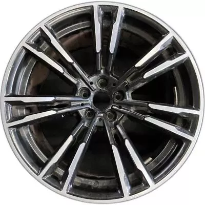 REAR BMW Machined Black M5 OEM Wheel 20” 2018-2023 Factory Rim Original 86390 • $509.97