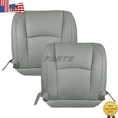 For 2004-2009 Lexus RX330 350 Driver Passenger Bottom Leather Seat Cover Gray • $65.97