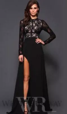 Elle Zeitoune Formal / Prom Dress Black Size AU8 Pre-owned • $120