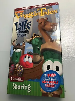 VeggieTales Lyle The Kindly Viking A Lesson In Sharing | VHS | 2001 | BRAND NEW • $7.88