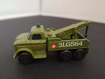 C846-matchbox Superfast Mb71-a Military Wreck Truck • $87.02