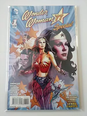 Wonder Woman '77 Special #1 Nm/mt (1:25) Signed By Lynda Carter! • $350
