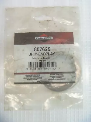 VINTAGE Briggs And Stratton 807625 SHIM-ENDPLAY NOS MADE IN JAPAN • $19.95